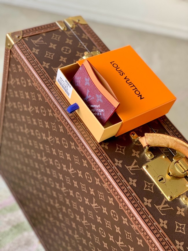 Louis Vuitton Card Holder M27116 burgundy