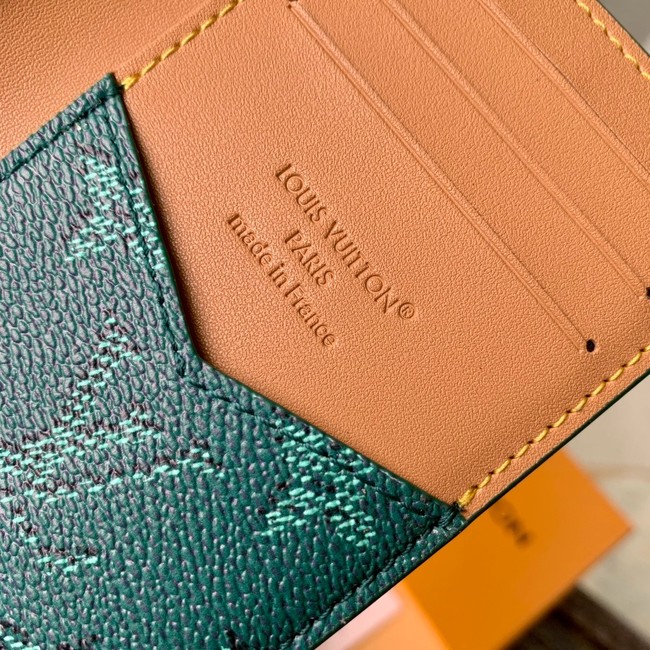 Louis Vuitton Pocket Organizer M26839 green