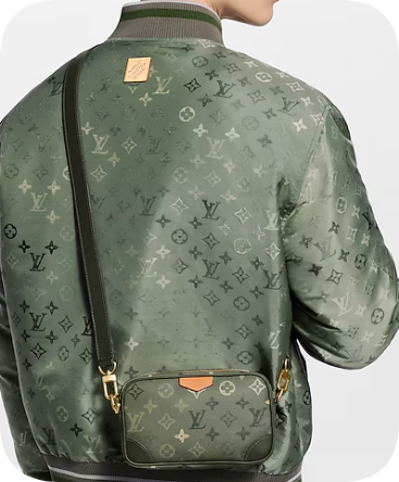 Louis Vuitton Trocadero Wearable Wallet M26937 Khaki