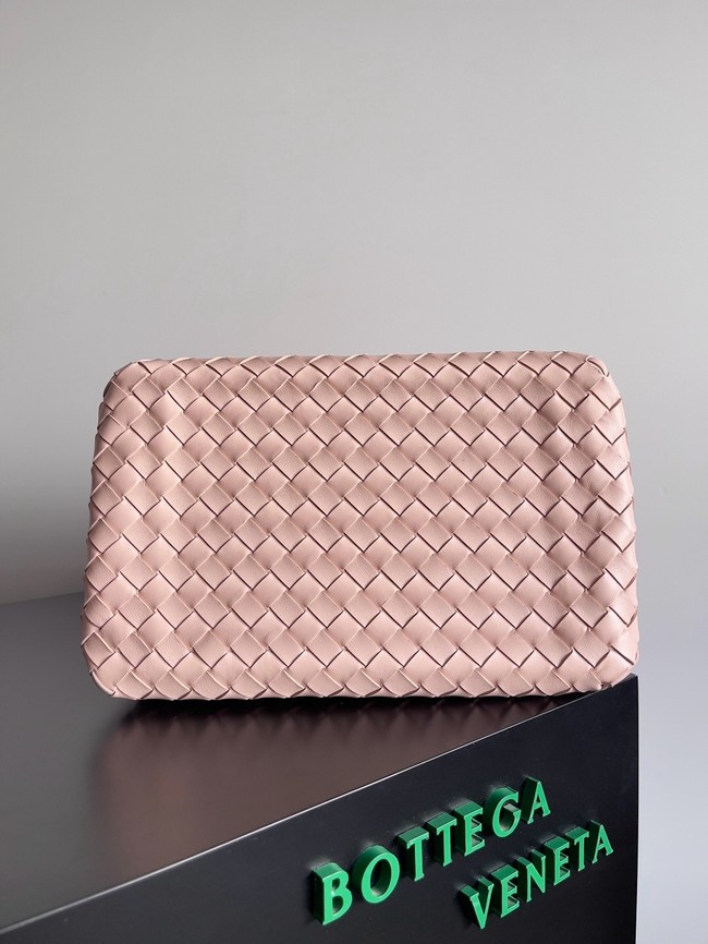 Bottega Veneta Parachute 826212 pink& Brass finish