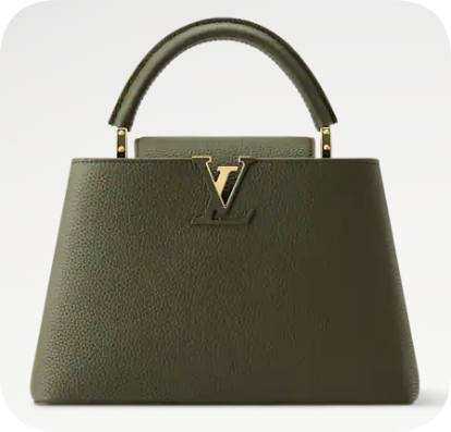 Louis Vuitton Capucines MM M25474 Dark Khaki