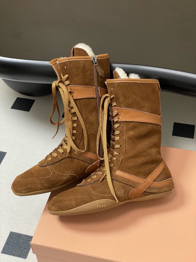 MIUMIU High Boots Calfskin 87179-1