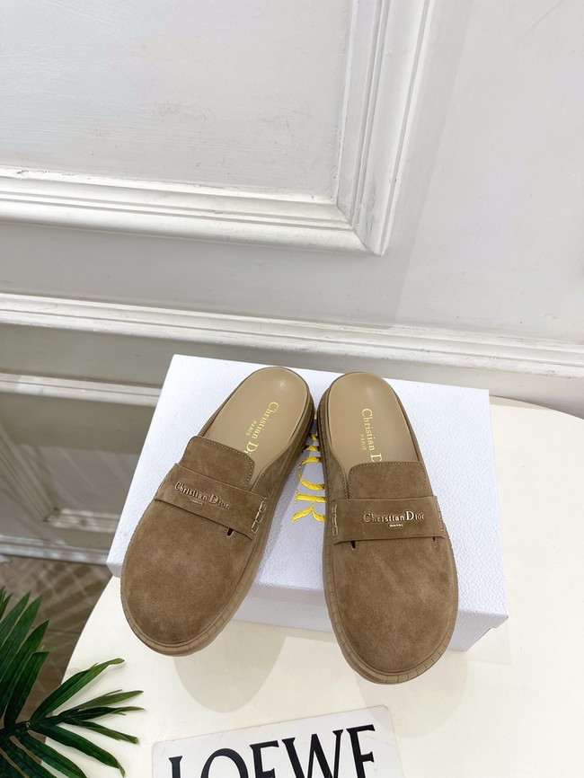 Dior Boy Mule Rope Beige Suede Calfskin KDF135S-1