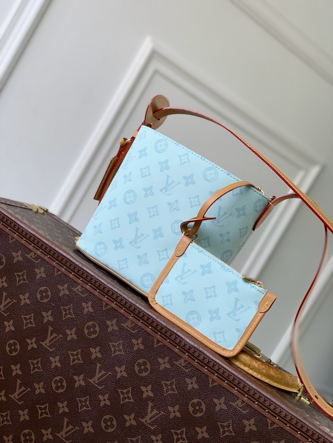 Louis Vuitton NEW All In BB M27529 Bleu Courrier
