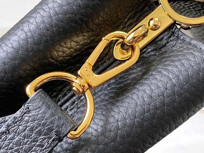 Louis Vuitton Capucines Mini M89369 black&gray Snake skin