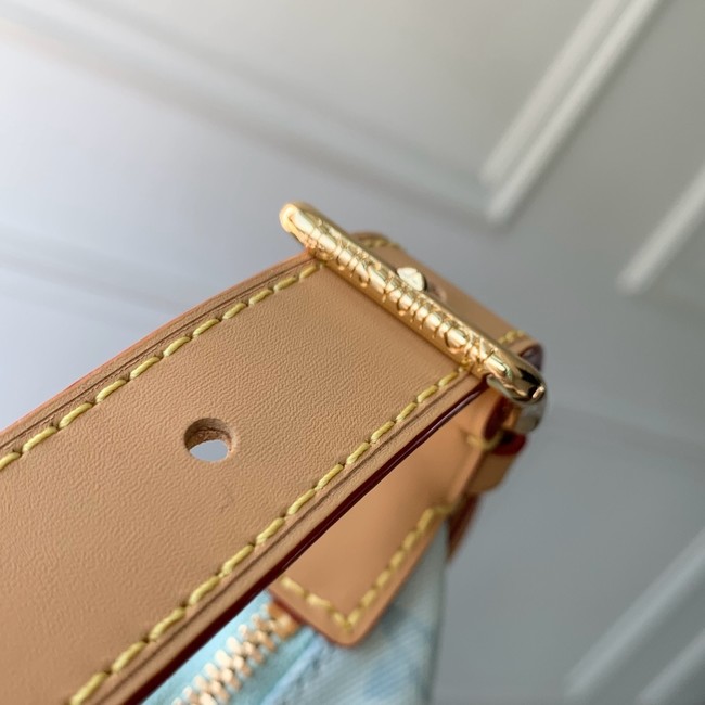 Louis Vuitton NEW Pochette Hills M28250 BLUE