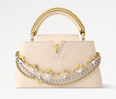 Louis Vuitton Capucines East-West Mini M26345 Vanilla