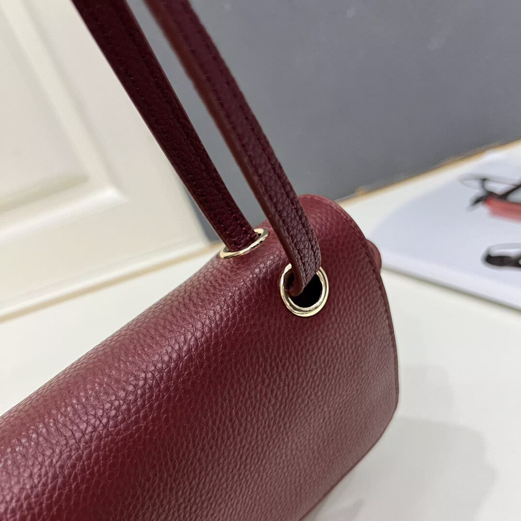 Chanel 26SS Original Leather Tote Shopping Bag 1A013 Burgundy