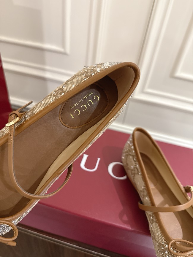 GUCCI Womens Vittoria ballerina 21068-1