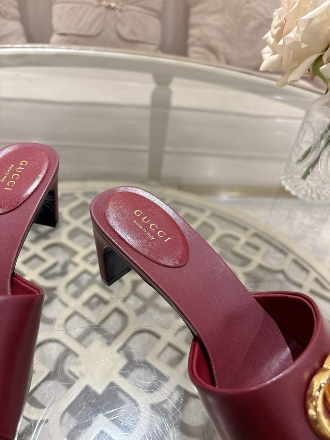 GUCCI Womens slide sandal with Horsebit 21075-6