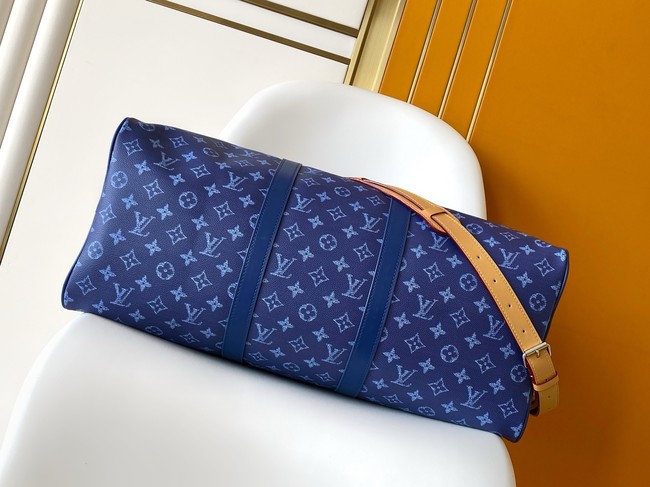 Louis Vuitton Keepall Bandouliere 45 M26868 dark blue