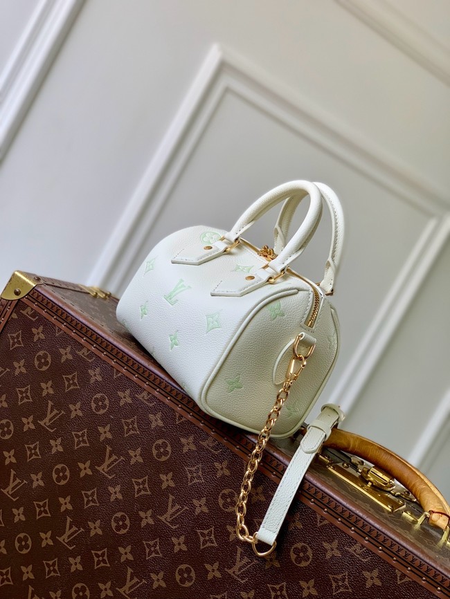 Louis Vuitton NEW Speedy Bandouliere 20 M27572 Green