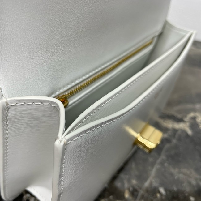 Celine TEEN CELINE JOSEPHINE bag IN CALFSKIN 121423 white