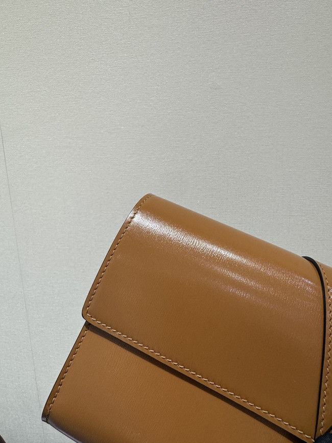 Hermes swift Leather Clutch 37568 Camel