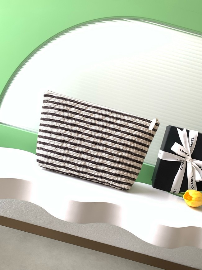 CHANEL Zipped Case AS4988 Black