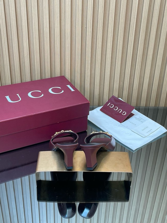 Gucci Womens slide sandal with Horsebit 55706-4