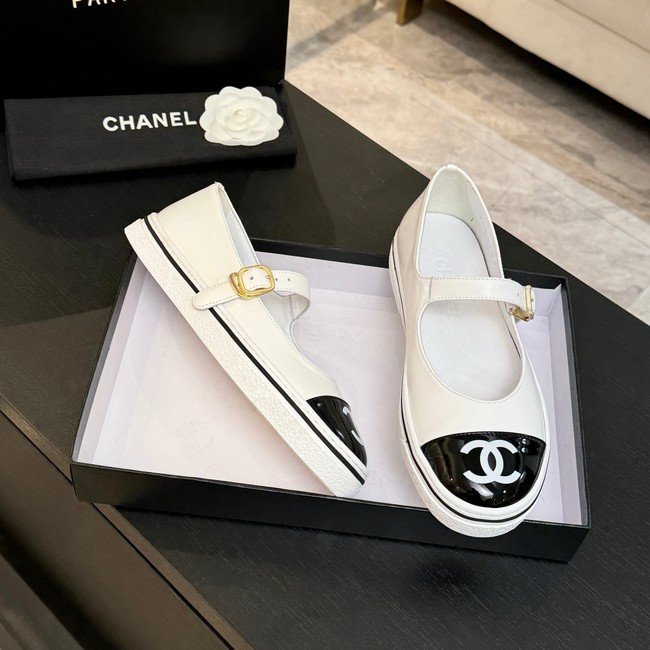 Chanel Mary Janes Kidskin 55729-2