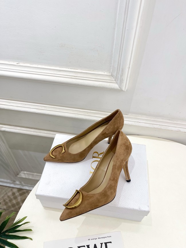 Dior Initials Pump Suede Goatskin KCV574-1