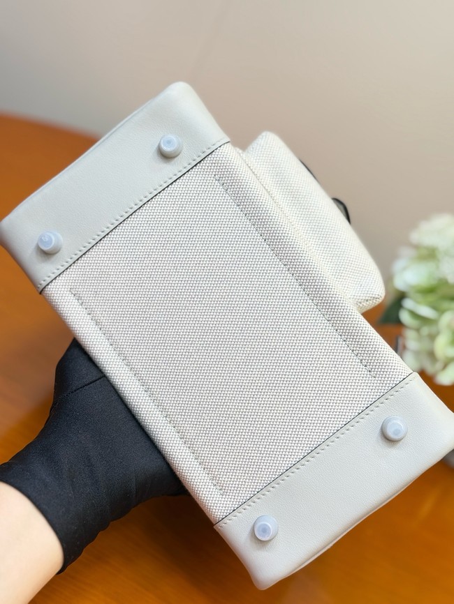 Hermes Birkin Toile & Cuir H6987-8