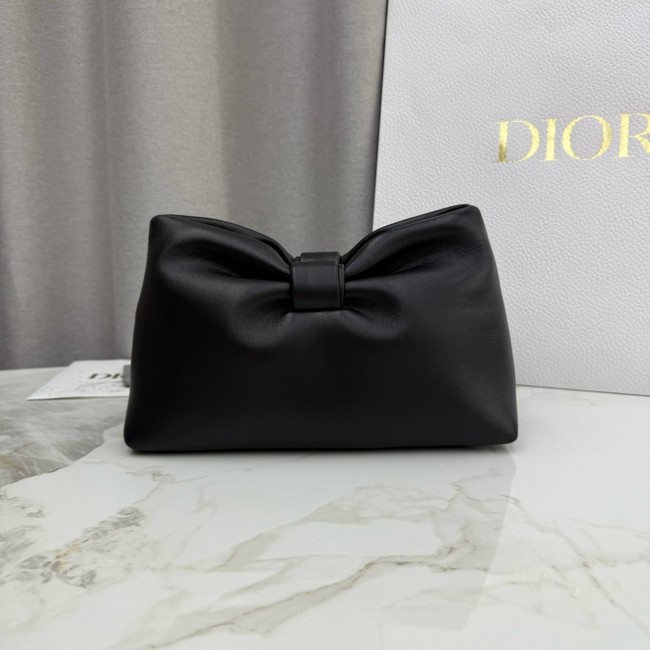 Small Dior Bow Bag Lambskin M0715P black