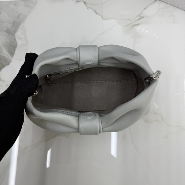 Small Dior Bow Bag Lambskin M0715P gray