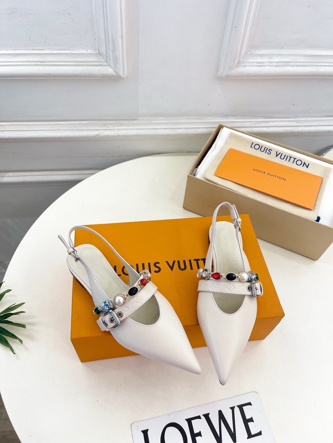 Louis Vuitton Vibe Slingback Flat Sandal 66898-1