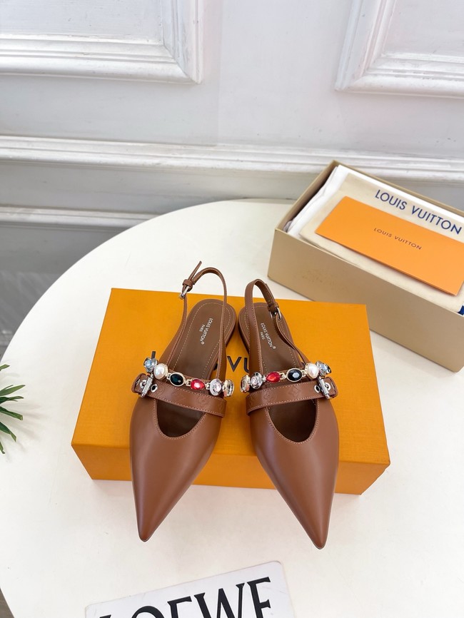 Louis Vuitton Vibe Slingback Flat Sandal 66897-3