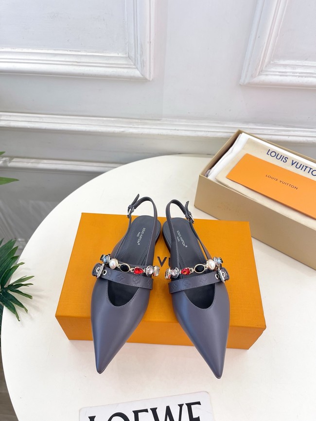 Louis Vuitton Vibe Slingback Flat Sandal 66897-5