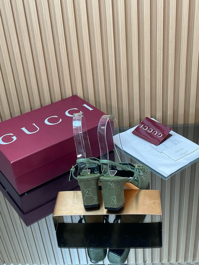 Gucci Womens slingback pump with Horsebit 66923-5