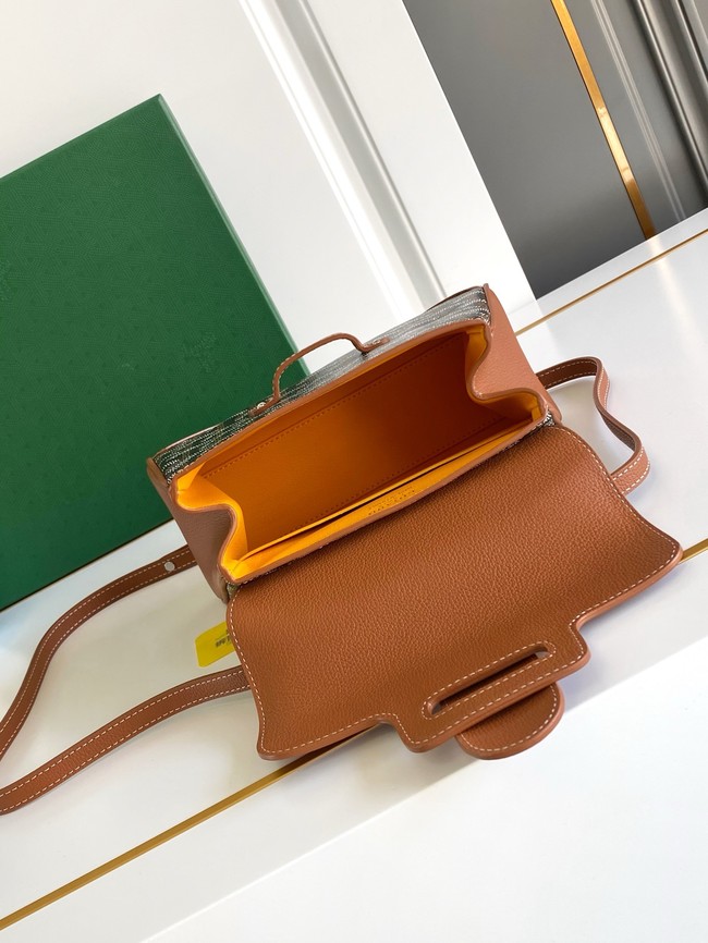 Goyard Saigon Soft Mini Bag 7CL07P black&brown