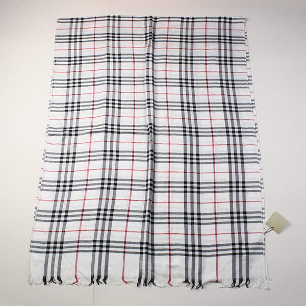 Burberry Scarf WJBUR07 White