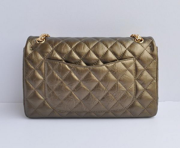 Chanel 2.55 Series Falp Bag Bronze with Gold Chain 30226