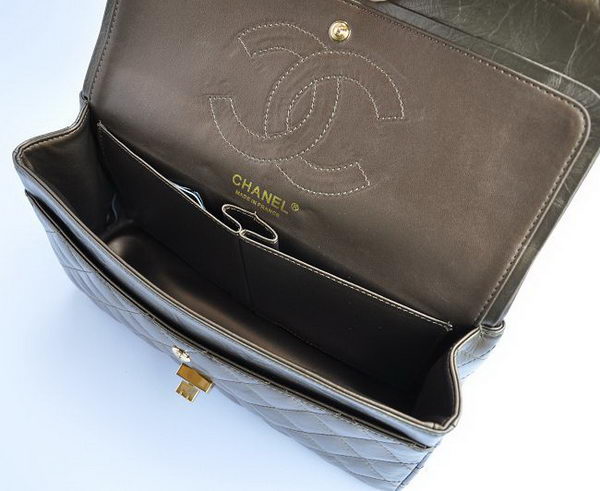 Chanel 2.55 Series Falp Bag Bronze with Gold Chain 30226