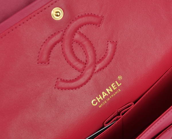 Cheap Chanel 2.55 Series Flap Bag 1112 Rose Sheepskin Leather Golden Hardware