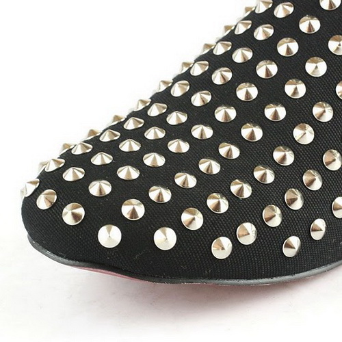 Christian Louboutin Rollerboy Spikes Mens Shoes Black 