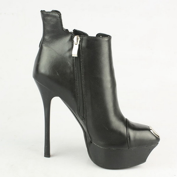 Gianmarco Lorenzi Ankle Boots Sheepskin Black