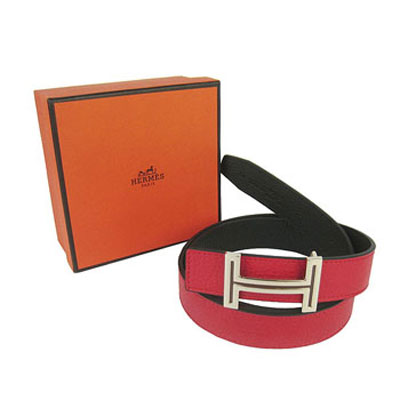 Hermes Belts Red And Black 451-36