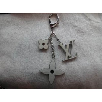 Louis Vuitton Keyring 022 White Decoration