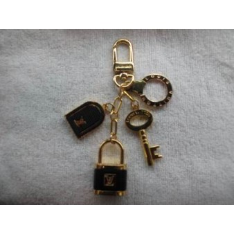 Louis Vuitton Keyring 027 Coffee Decoration