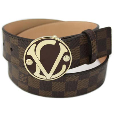 Louis Vuitton Damier Belts 6979 Coffee