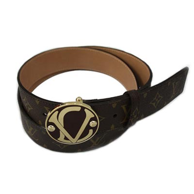 Louis Vuitton Monogram Belts 6979 Coffee