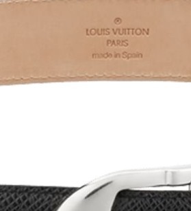 Louis Vuitton Classicque Taiga leather Belt M6843Q