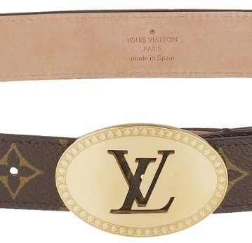 Louis Vuitton Cut Oval Monogram Belt M9842T