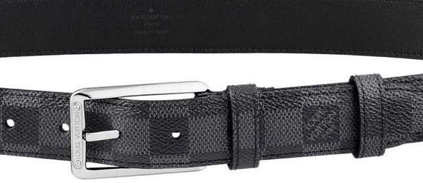 Louis Vuitton Damier Graphite Belts M9636Q