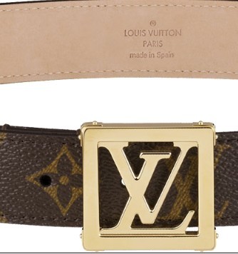 Louis Vuitton Frame Monogram Belt M6879T