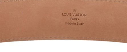 Louis Vuitton Inventeur Damier Belt M6810Q