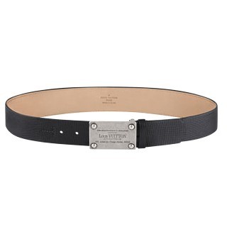 Louis Vuitton Inventeur Utah leather Belt M9813Q
