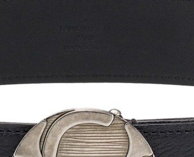 Louis Vuitton Natural calf leather Belt M9681S