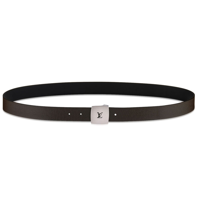 Louis Vuitton Taiga Leather Reversible Belt M6886T