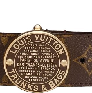 Louis Vuitton Trunks & Bags Monogram Belt M6975S